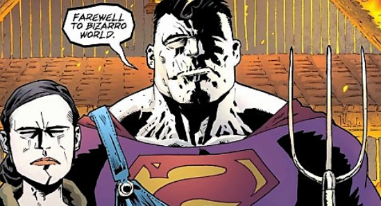 Why No Cubical Planets, Superman? Me Am Sad Bizarro-World is Here!