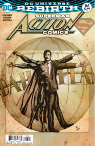 Action Comics #964, Clark Kent as Vitruvian Man