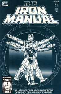 The Iron Manual, Iron Man (armors) as Vitruvian Man
