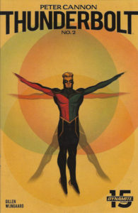 Peter Cannon: Thunderbolt #2, Peter Cannon as Vitruvian Man