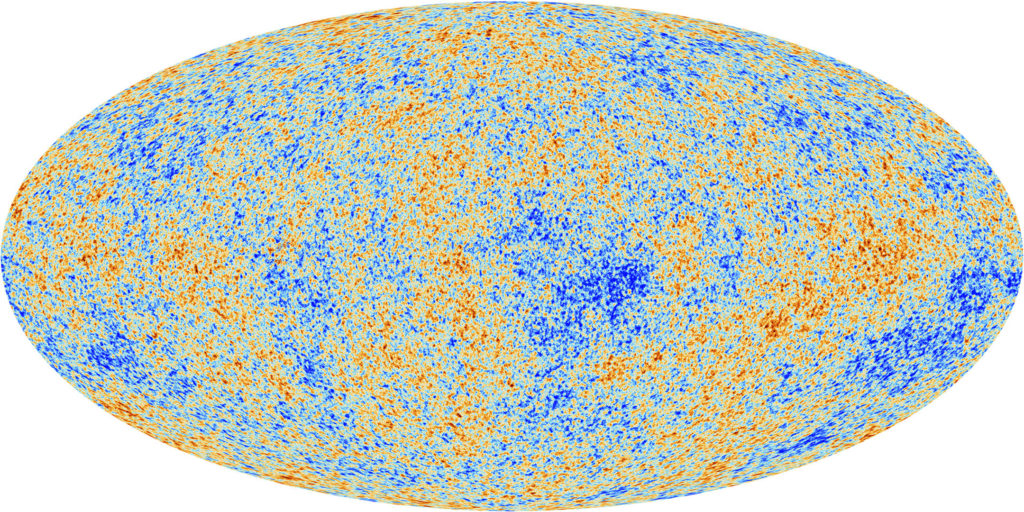 cosmic microwave background radiation from Planck