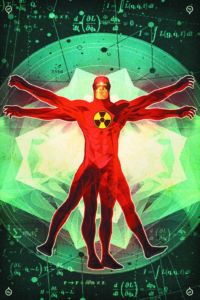 Solar: Man of the Atom, Doctor Solar as Vitruvian Man