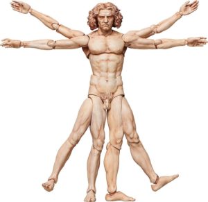 Vitruvian Man action figure