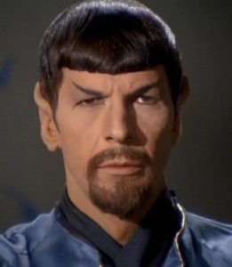 Spock from "Mirror, Mirror"