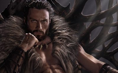 Kraven the Hunter, from the movie poster for the upcoming Sony Entertainment movie